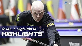 [Ankara World Cup 3-Cushion 2022] Day 4 - Qual. : Barry VAN BEERS / High Run 14