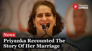 Priyanka Gandhi's Nostalgic Wedding Memories: A Moment at Punjab's Mahila Samelan | Punjab Election