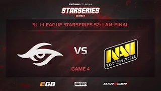 Secret vs Na`Vi, Game 4, SL i-League StarSeries S2, LAN-Final