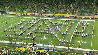 Chicago with Notre Dame Marching Band