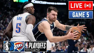NBA LIVE! Dallas Mavericks vs Oklahoma City Thunder GAME 5 | May 16, 2024 | NBA Playoffs 2024 LIVE