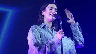 Dua Lipa New Love Manchester 10/10/2017 filmed from the front row!