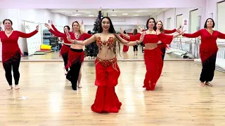 Камилла ❤️ студия восточного танца Всеволожск. Jingle bells bellydance 😍Камилла Уразакова