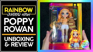 Rainbow High: Junior High • Poppy Rowan Doll Unboxing, Review & Comparison