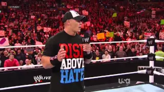 the Rock's history lessons to Cena & another in ring confrontation   Raw Supershow