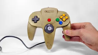 I Restored Yellowed Nintendo 64 Controller with Broken Joystick - Console Restoration