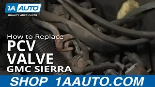 How To Replace PCV Valve 99-06 GMC Sierra 2500 HD