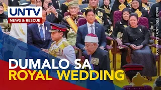 PBBM at First Lady Liza Araneta Marcos, dumalo sa kasal ng prinsipe ng Brunei