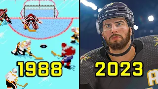 Evolution of EA NHL Games 1988-2023