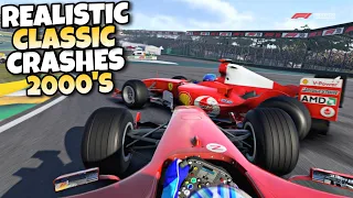 F1 REALISTIC CLASSIC CRASHES 2000'S #7