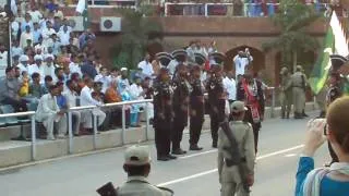 Pakistan & India Border Ceremony, Wagah (Pt. 1 of 4), HD