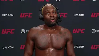 UFC Vegas 5: Derek Brunson Interview after KO win