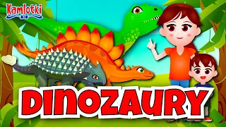 🦕 Kazio i Dinozaury dla dzieci 🦕 – film edukacyjny. Bajka o dinozaurach | Kamlotki