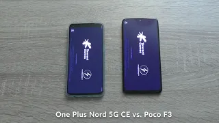 One Plus Nord CE 12GB RAM vs POCO F3: speed test and camera comparison