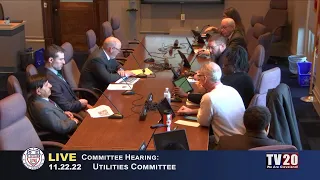 Utilities Committee, November 22, 2022