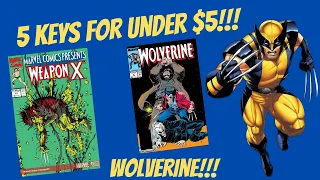 5 Budget Wolverine Keys!!! - 5 Under 5 #2