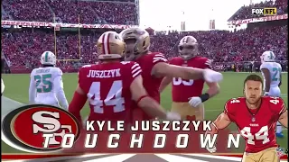 Kyle Juszczyk 3 yard TD vs Dolphins|| Dolphins vs 49ers week 13