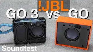 Comparing JBL GO 3 vs  GO 1 (Headphones RECOMMENDED)