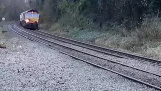 GBRF CONVOY Stourbridge Junction 9/12/14