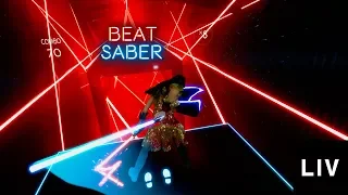 Who's the LIVing LEGEND? - Beat Saber Style Battle ft SwanVR