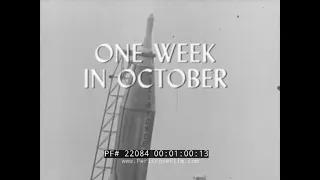 1962 CUBAN MISSILE CRISIS DOCUMENTARY  "ONE WEEK IN OCTOBER"  22084