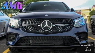 Mercedes GLC 43 AMG coupe  Long Term Review, exhaust, launch   #AMG #GLC #Mercedesbenz