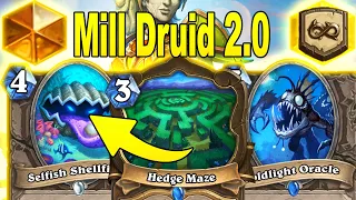 Mill Druid 2.0 Is Finally Back TO Burn Opponent's Decks In 1 Turn At Caverns of Time | Hearthstone