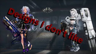 Designs I don't like | Arknights Opinion