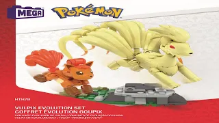 Mega Instructions - Pokemon - HTH79 - Vulpix Evolution Set