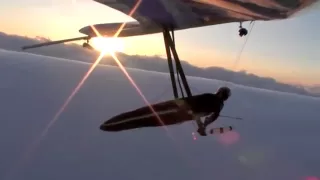 Hang Gliding a Morning Glory ( Jonny Durand ) Surfing the biggest wave Ever