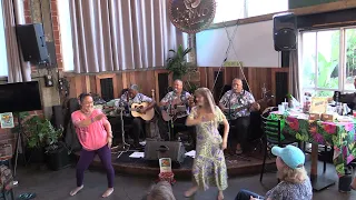 "Ke Aloha", The Pandanus Club With Hula At The Pono Hawaiian Grill In Santa Cruz