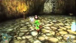 Ocarina of Time 3D - Im Deku-Baum Gameplay