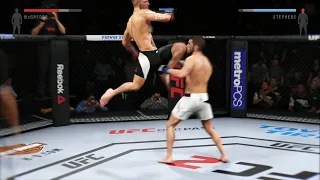 Conor McGregor vs. Jeremy Stephens  Tornado kick  EA sports UFC 2 KO Knockout