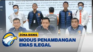 Modus Penambangan Bijih Emas Ilegal