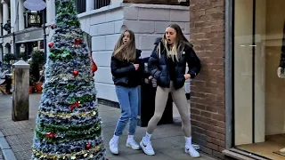 Christmas Tree Prank- Loudest Screams and Laugh| Bushman Prank 2021