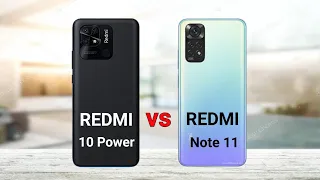 Redmi 10 Power vs Redmi Note 11