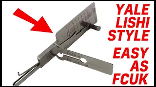 YALE Lock Picking - LISHI STYLE PICK 4 DUMMIES!