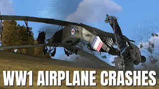 Airplane Crashes, Takedowns & Collisions! V14 | Flying Circus Volume I & Rise of Flight Crashes