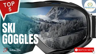 Best Ski Goggles 2022 | Top 5 Ski Goggles Review Video on Amazon | Review Carts |