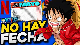 NO HAY CAPITULOS DE ONE PIECE CON DOBLAJE EN NETFLIX EN MAYO