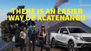 Driving Up To Volcano Acatenango