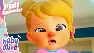 Poor Baby Lulu is Sick! 🤢👶🏼🌈 Baby Alive Official 🩷 Family Kids Cartoons