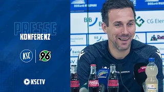 LIVE Pressekonferenz: KSC - Hannover 96