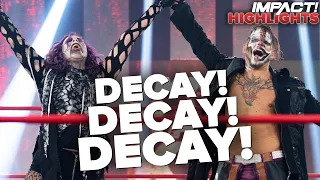 DECAY REUNITE as Rosemary and Crazzy Steve Stand Tall! | IMPACT! Highlights Jan 12, 2021