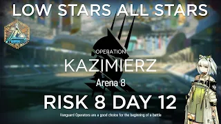 Arknights CC#7 Day 12 Arena 8 Risk 8 Guide Low Stars All Stars