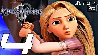 Kingdom Hearts 3 - English Walkthrough Part 4 - Tangled World (Full Game) PS4 PRO