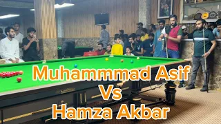 Muhammad Asif vs Hamza Akbar | World Snooker Champion . Pakistan best player