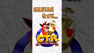 SABIAS QUE..? CRASH TEAM RANCING PS1 #shorts #crashteamracing  #crashcarrera #carreracrash #Crashpe