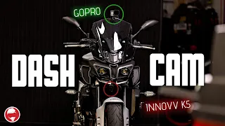BEST Dashcam for MOTORCYCLES | Innovv K5 vs GoPro