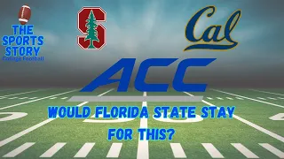Cal and Stanford are talking to the ACC. Will this save the ACC?